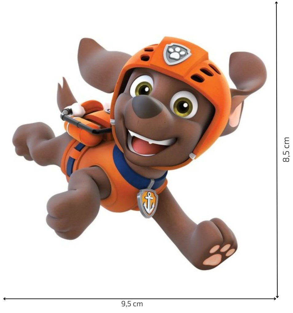 PIPPER. Samolepka nad vypínač „PAW Patrol - Zuma"
