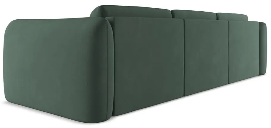 Zelená rohová pohovka (ľavý roh) Hoku – Makamii