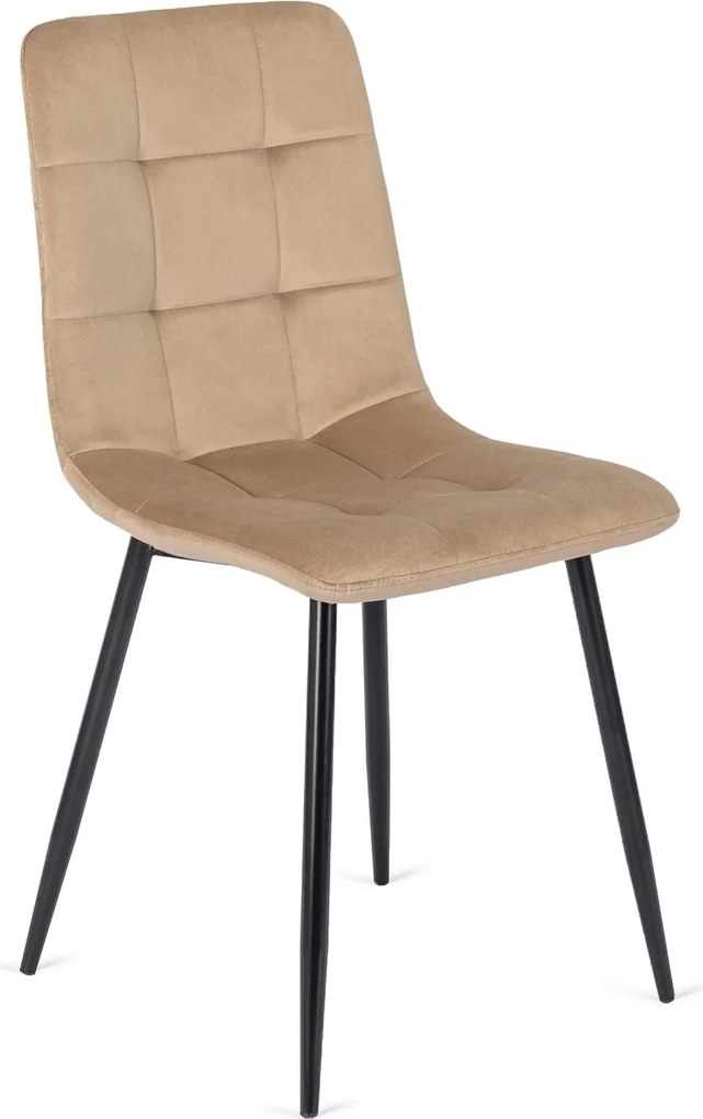 Čalouněná jídelní židle PERU béžová