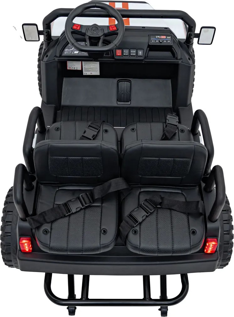 Ramiz Champion 4-miestny kočík Biela