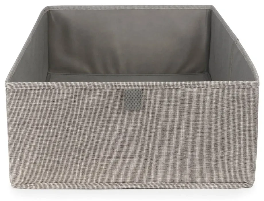 Sivý úložný box Compactor Oxford, 56 x 36 cm