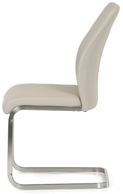 Autronic BONTEC Jedálenská stolička, krémová, ekokoža, DCL-D1277 CRM Farba: Krémová