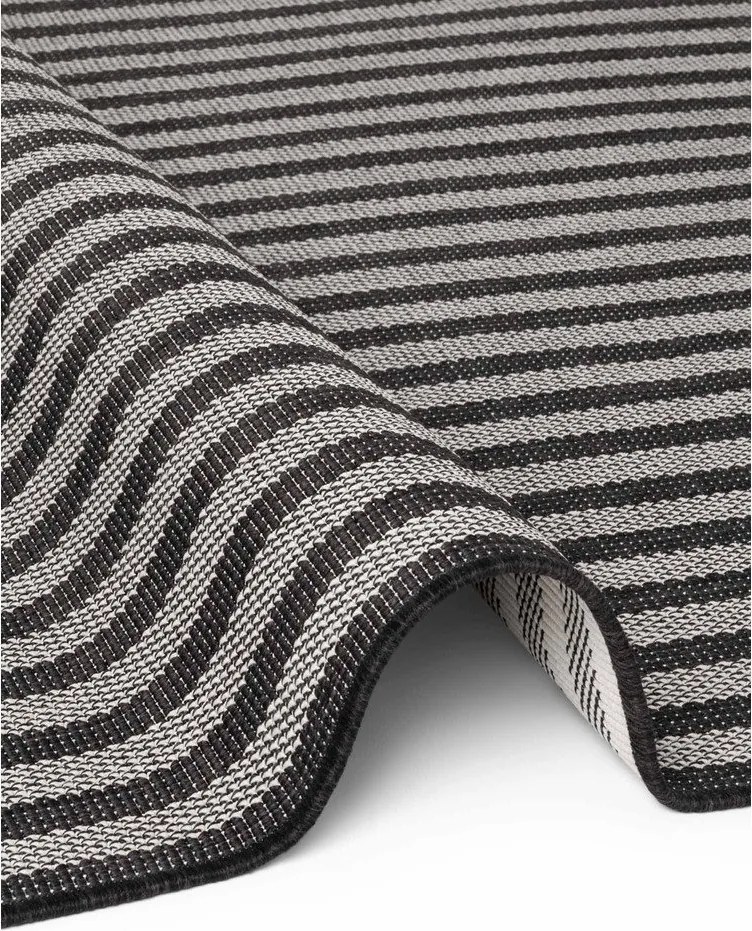 Čierny/krémovobiely vnútorný a vonkajší koberec 160x230 cm Haringey Linley – Ted Baker