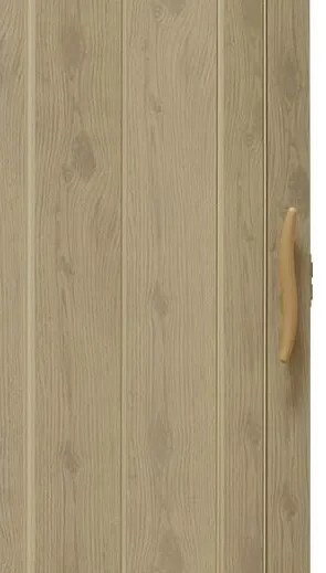 Skladacie dvere 001P ELM G matné 100 cm