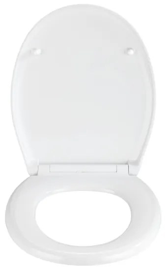 WENKO 23571100-WC WC sedadlo, nosnosť 300/350 kg, 44,5x37 cm, pestrofarebné/strieborné