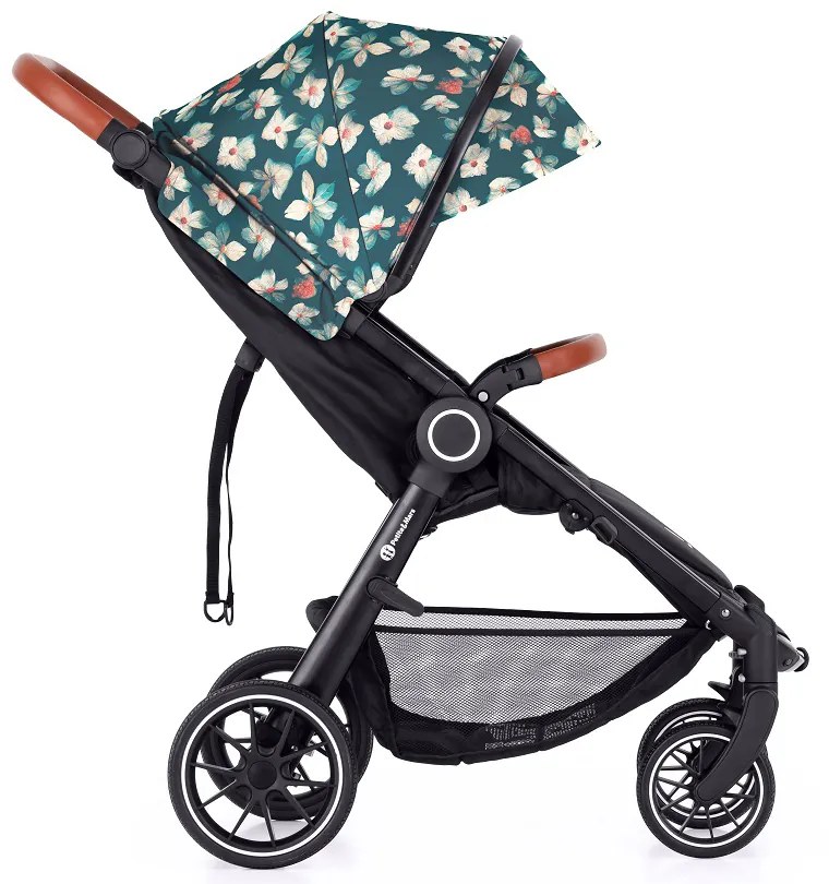 PETITE&MARS kočík Street+ RWS oak + strieška limited 100 flowers