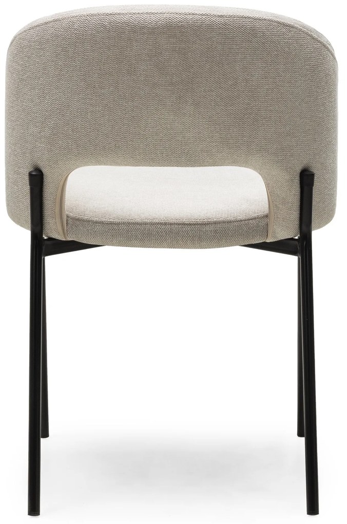 Jídelní židle Jazz béžová/černá