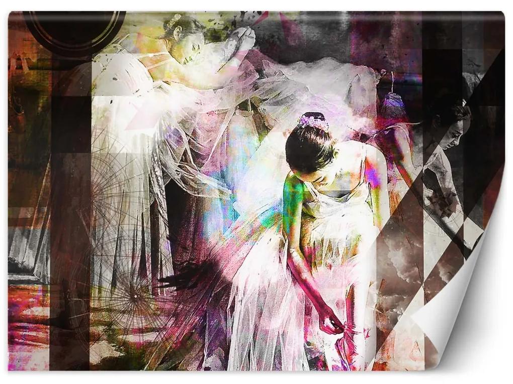 Fototapeta, Baletka Abstraktní vintage - 250x175 cm
