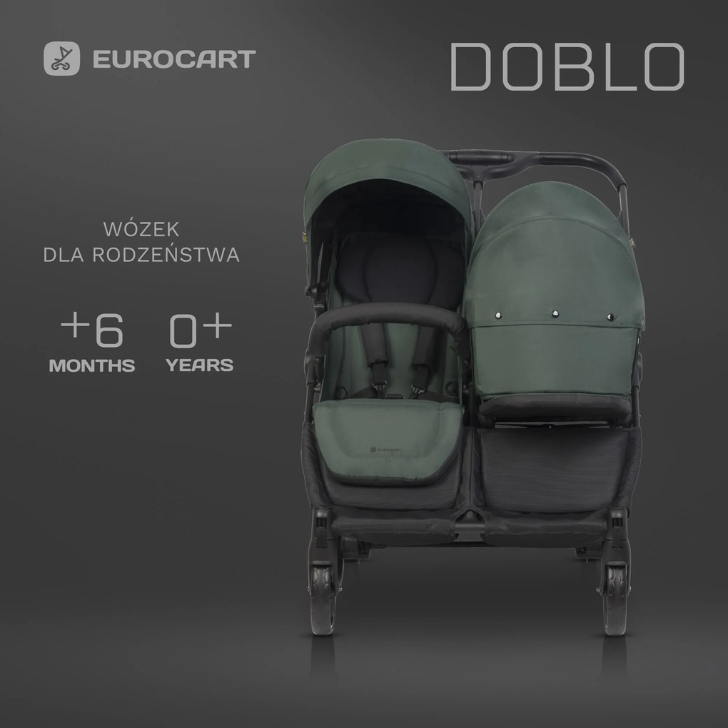 Súrodenecký kočík Euro-Cart Doblo Jungle