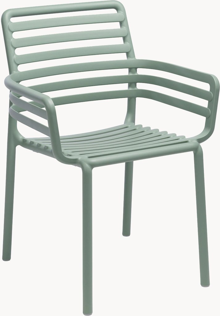 Stohovateľná záhradná stolička's opierkami Doga