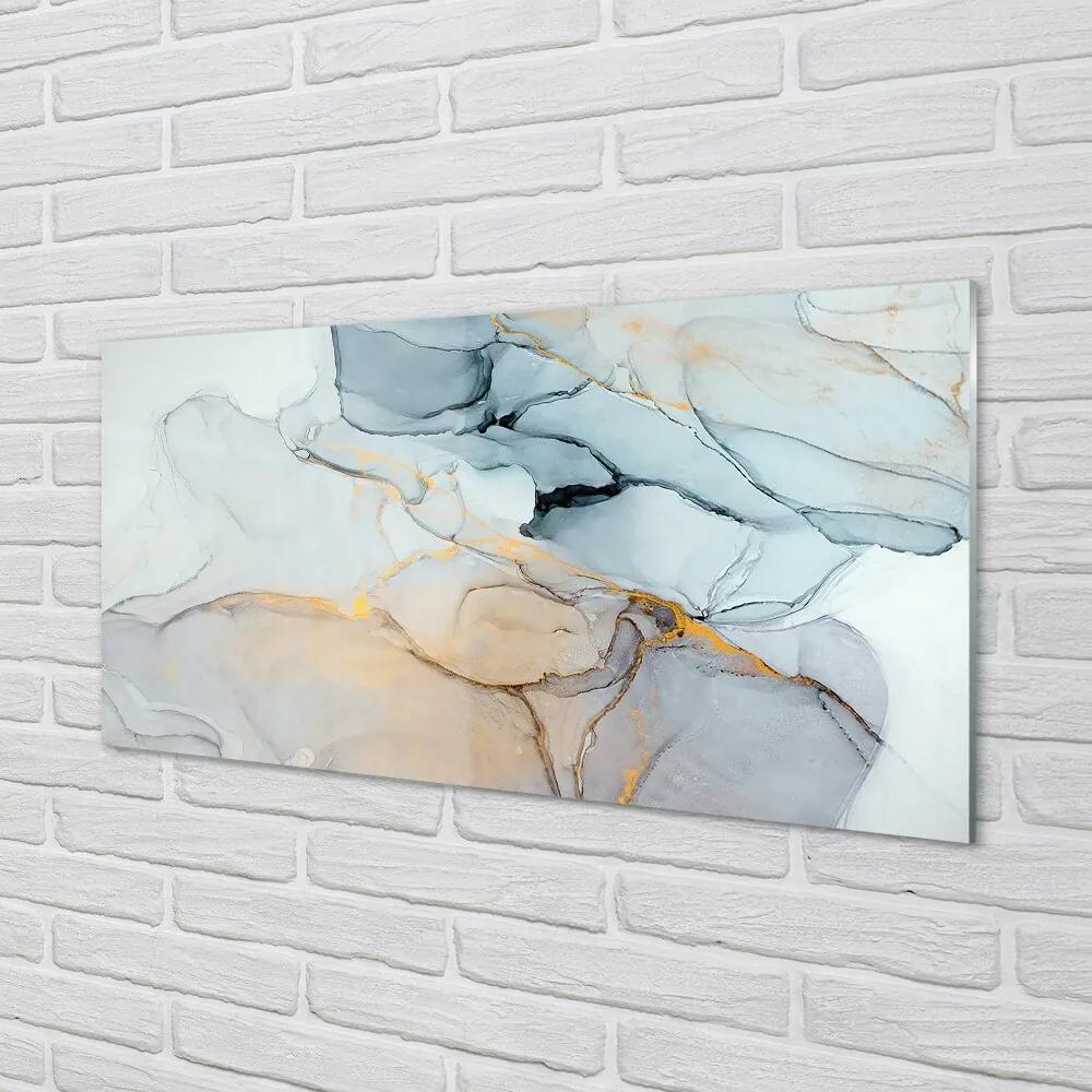 Obraz na skle Kameň abstrakcie škvrny 100x50 cm