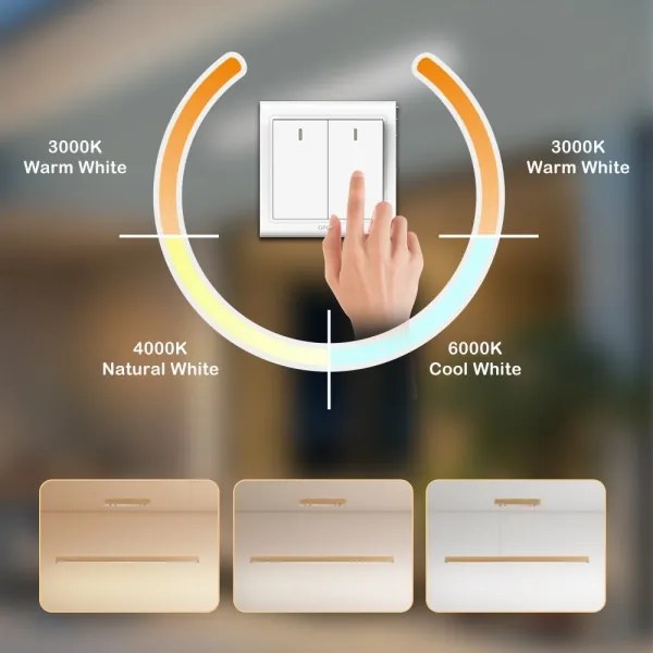 Brilagi - LED luster na lanku OAK LED/30W/230V 3000/4500/6000K dub