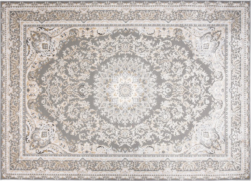 TA Koberec TZ20B SHRNIK ŠEDÁ HERA HBY Rozmer: 80x150 cm