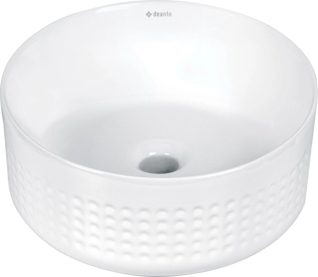 Deante Umývadlo na dosku Silia ø36 cm - CDX 6U3S