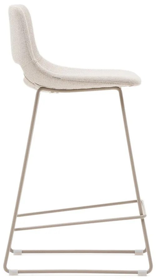 Béžová barová stolička (výška sedadla 65 cm) Zahara – Kave Home