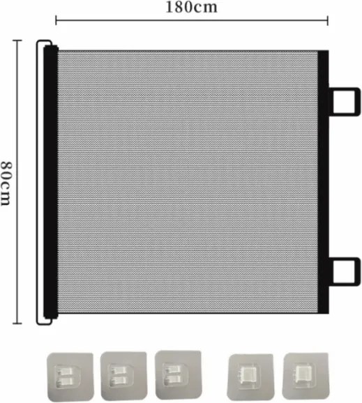 Zabezpečovacia bránka 80 × 180 cm