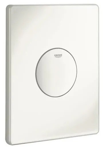GROHE 38573SH0 - Splachovacie tlačidlo SKATE 156 × 197 mm biela