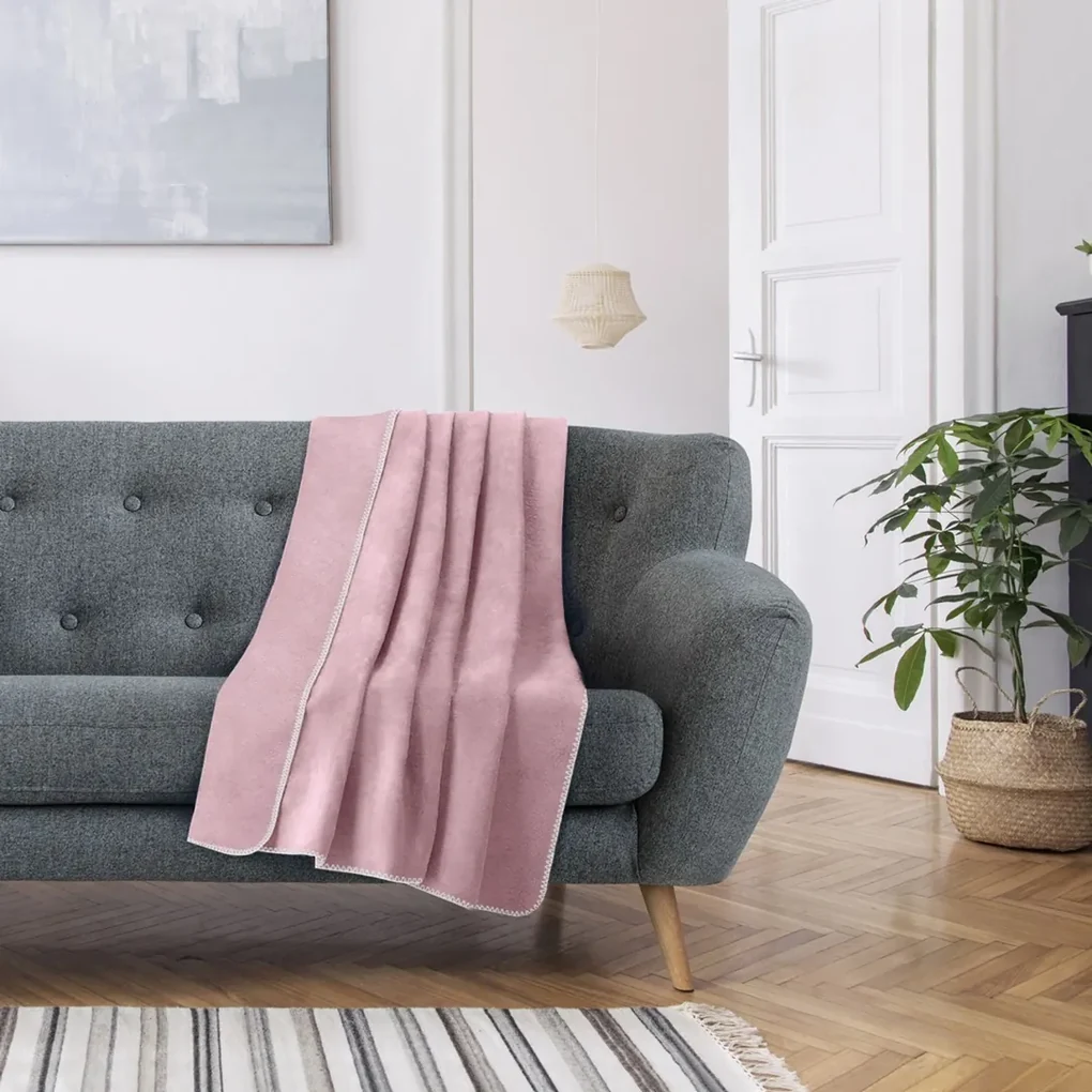 Deka AmeliaHome Virku púdrovo ružová