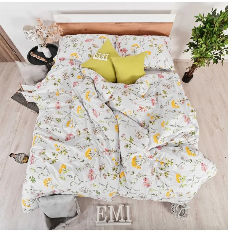 Obliečky bavlnené Luiza EMI, Predĺžený set jednolôžko obsahuje 1x 140x220 + 1x 70x90