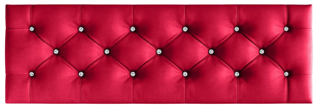 Lavica CHESTERFIELD 40x40 cm Červená