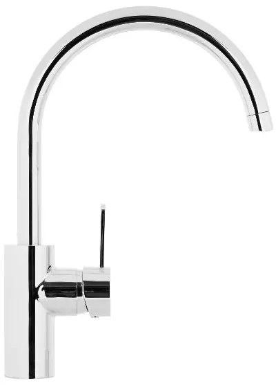 Livarno home Kuchynská batéria (okrúhly tvar, chróm) (100387686)