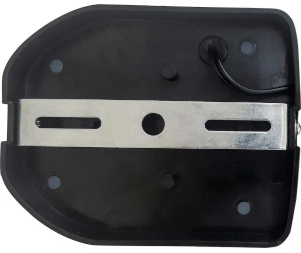 LED solárny reflektor TOMI LED/10W/7,4V 1800 mAh IP44 čierny s čidlom