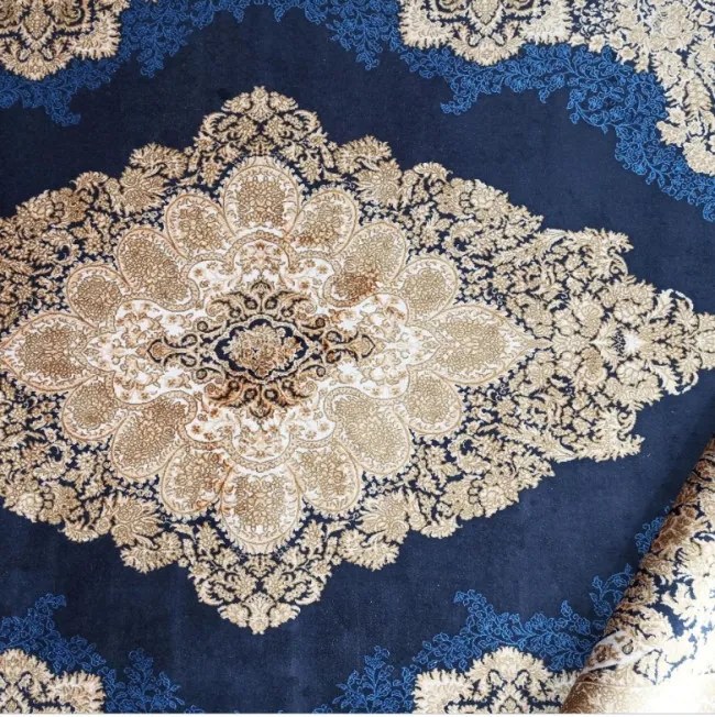 Koberec Exkluzívny Qum Silk 02 modrý
