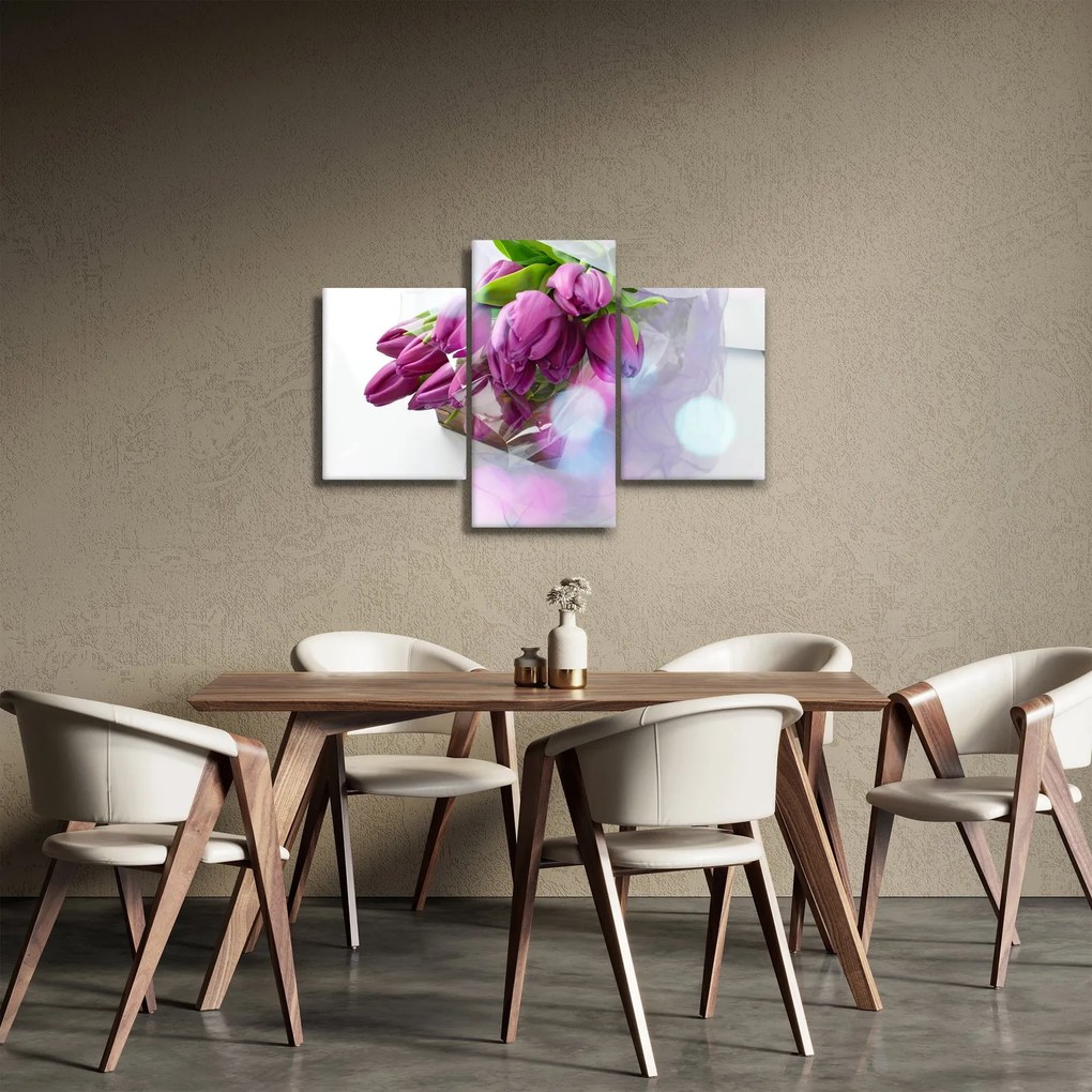 Obraz - kytice tulipánov (90x60 cm)