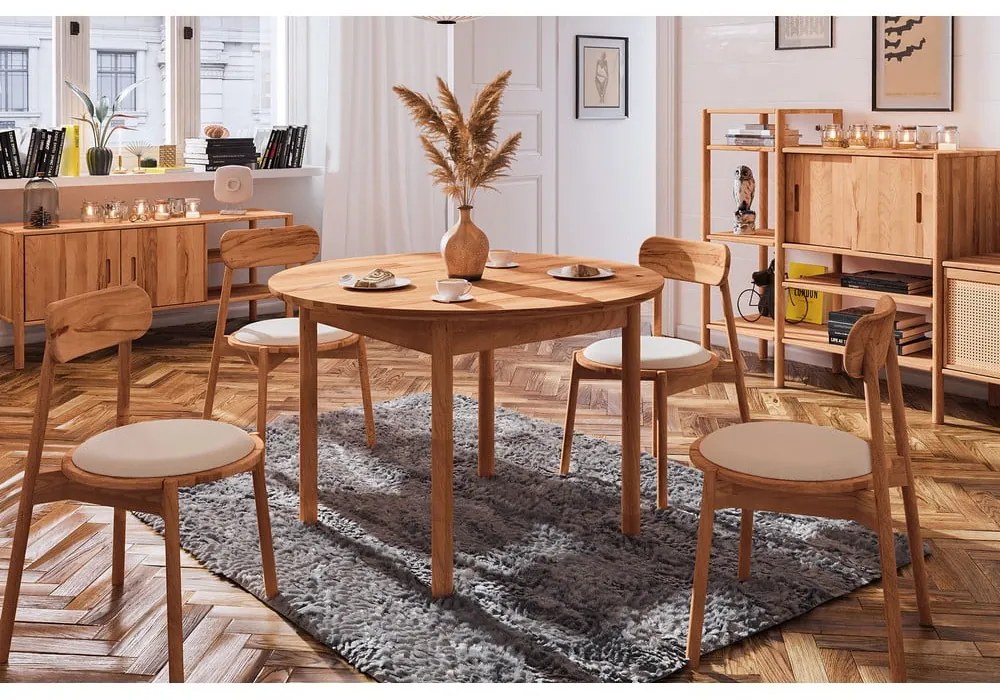 Okrúhly jedálenský stôl ø 100 cm Pola - The Beds