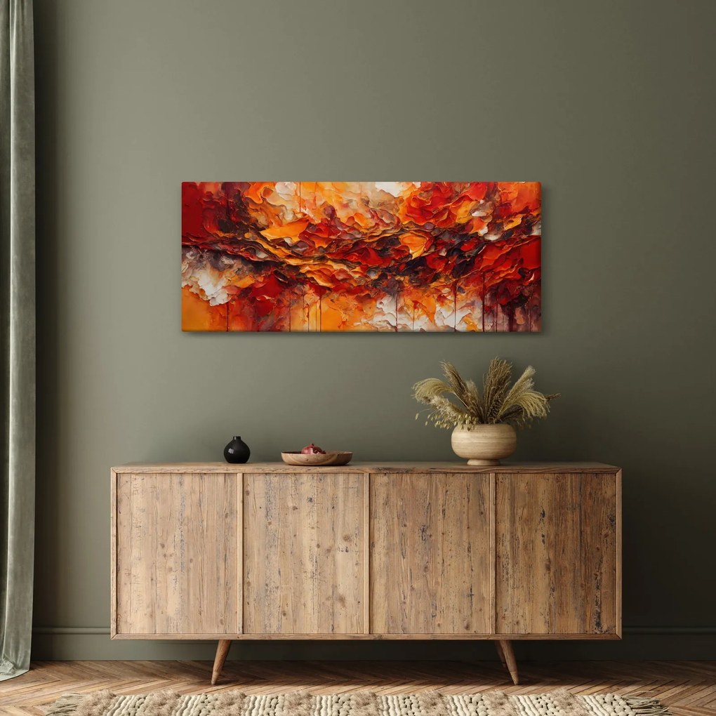 Obraz - Abstrakcia (120x50 cm)