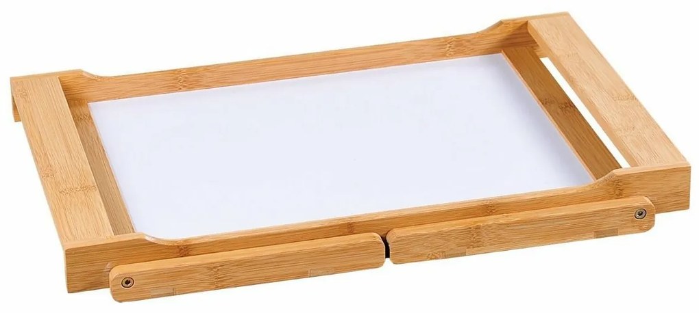 Kesper 77605 Servírovací podnos so sklopnýminožičkami bambus, 54,5 x 33 cm