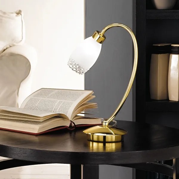 Orion - Stolová lampa CARLA 1xG9/28W/230V zlatá