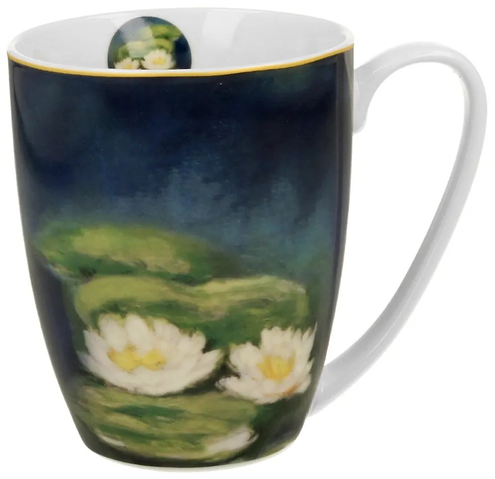 Duo Porcelánový hrnček Monet Nenufars 360 ml