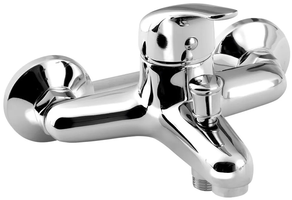 Bruckner Bruckner, HOFFER nástenná vaňová batéria, rozteč 150mm, chrómová, 424.010.1