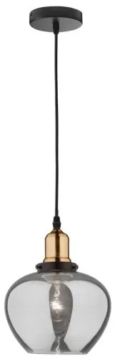 Luxusný luster Cedro 18 tmavo sivé