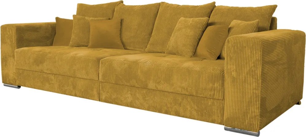 Pohovka Richard, horčicová žltá látka