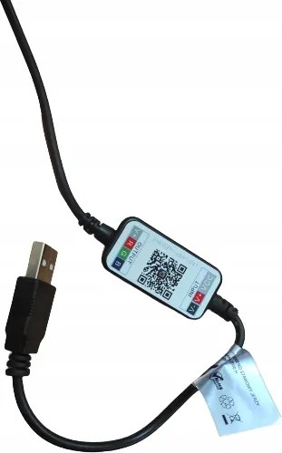 BERGE LED svetelná reťaz - RGB MULTICOLOR - USB - SMART - 5 m