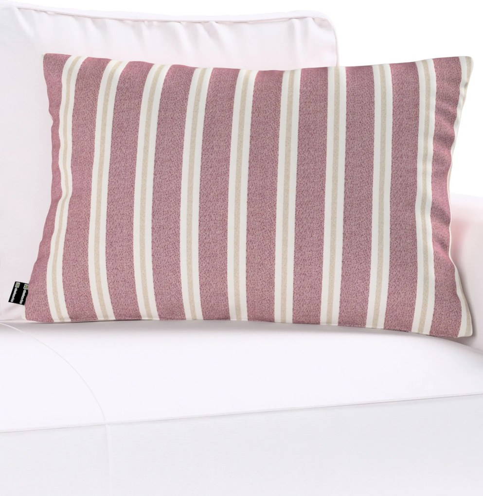 Karin - jednoduchá obliečka, 60x40cm farba produktu červená látka zapletaná, vzorované