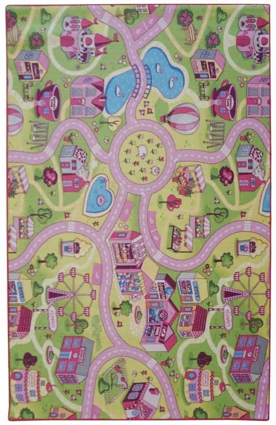 Detský koberec Kids 1,4/2,0 Sweet Town