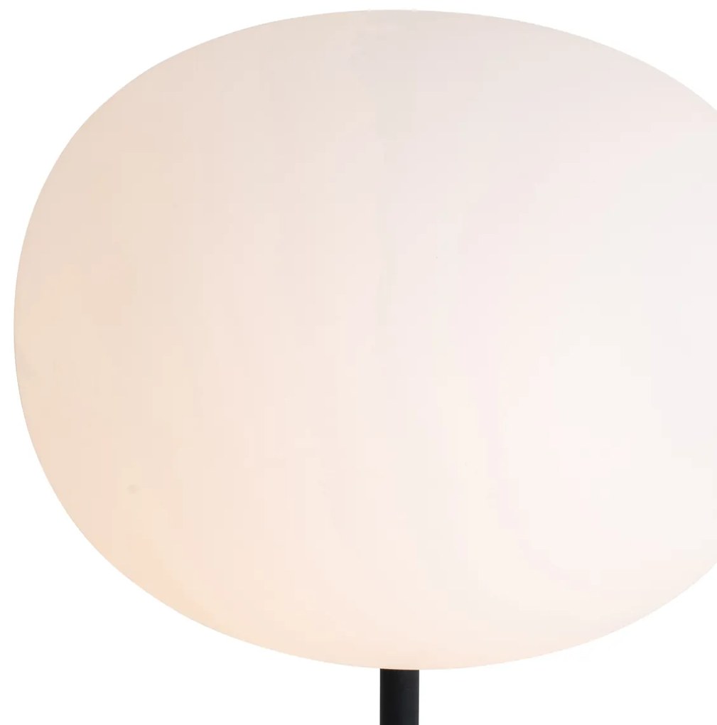 Sada 2 moderných nabíjateľných stolových lamp bielych - Maloi