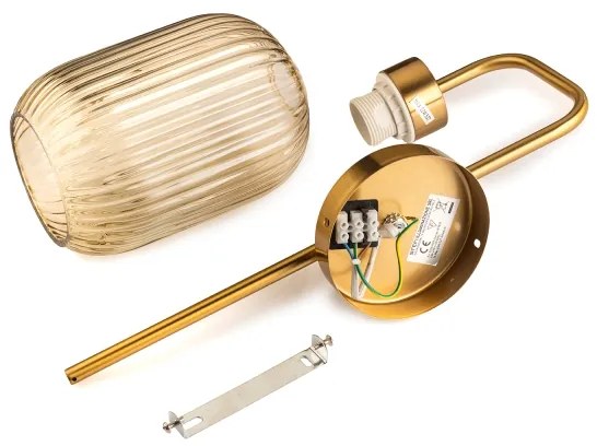 ONLI - Nástenné svietidlo DOROTY 1xE27/15W/230V mosadz