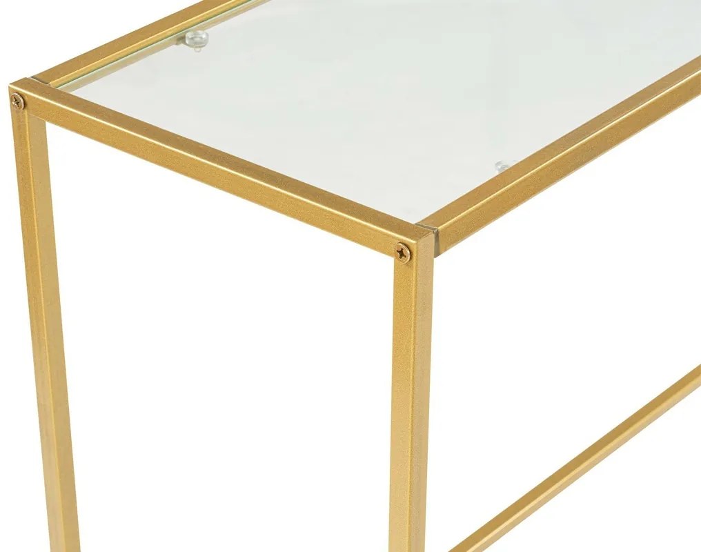 Dekoratívny stolík Canvas Gold