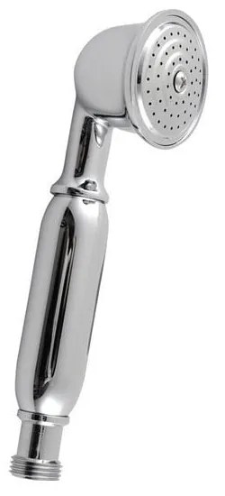 Mosadzná sprchová hlavica v lesklo striebornej farbe ø 5 cm Antea – Sapho