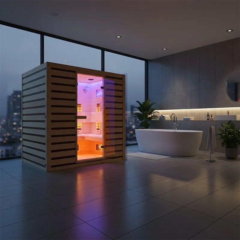 BPS-koupelny Infrasauna Relax HYD-6714 180x150, 4-5 osôb