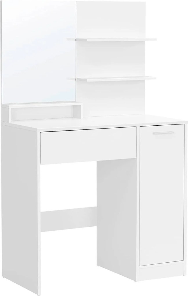 XXXLutz TOALETNÝ STOLÍK, biela, 80/40/132 cm Boxxx - Online Only drobný nábytok - 002543007129