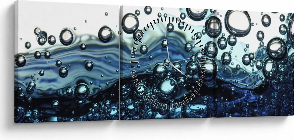 Obraz bubliniek (s hodinami) (90x30 cm)