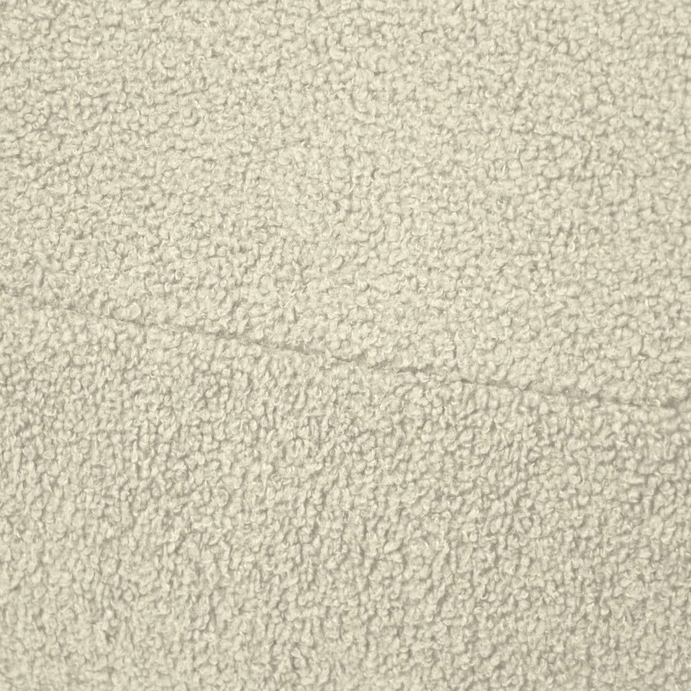 Krémový detský sedací vak z textílie buklé Snug 80 Bear – SLOWDOWN