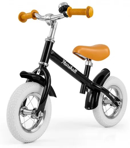 Detské odrážadlo Marshall Air Black Balance - čierne