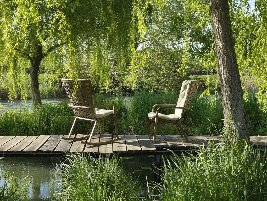 Stima plastové kreslo FOLIO Vyberte odtieň ->: Agave - Zelená