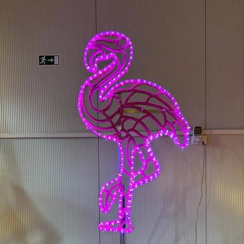 DECOLED LED hadica 1 m, ružová, 30 LED diód